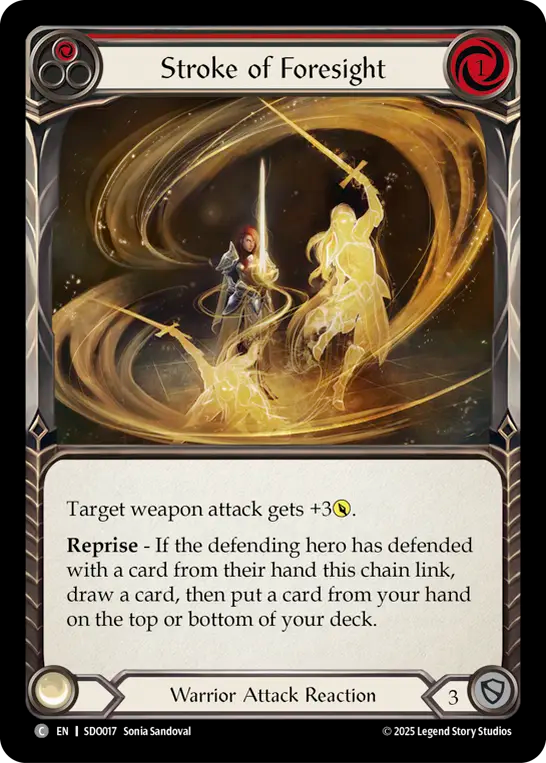 Coup de prévoyance (rouge)