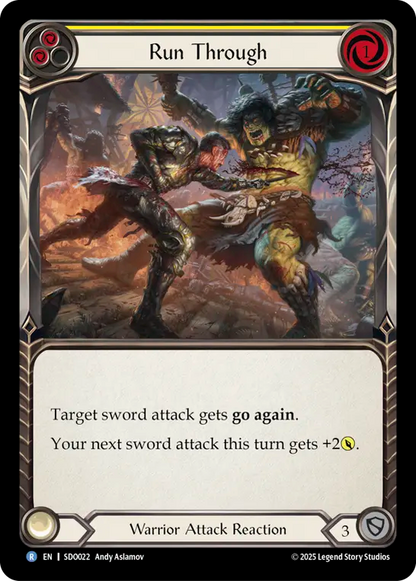 Run Through (Yellow)