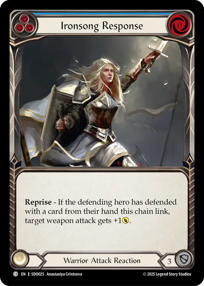 Ironsong Response (Blue)