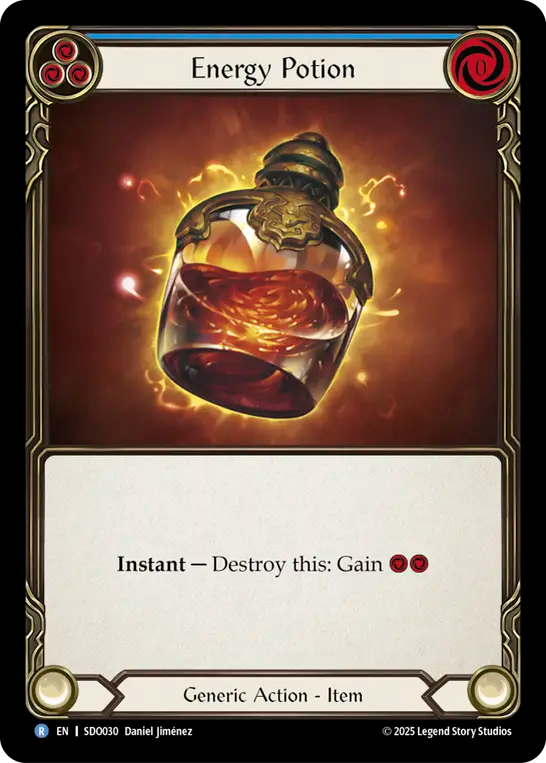Energy Potion (Blue)