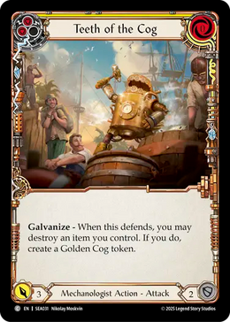 Teeth of the Cog (Yellow)