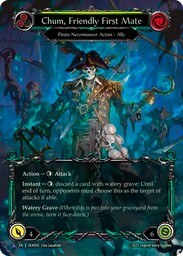 Chum, Friendly First Mate