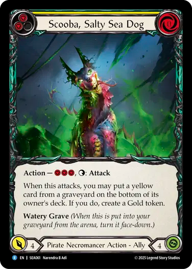 Scooba, Salty Sea Dog