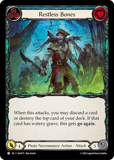 Restless Bones (Blue)