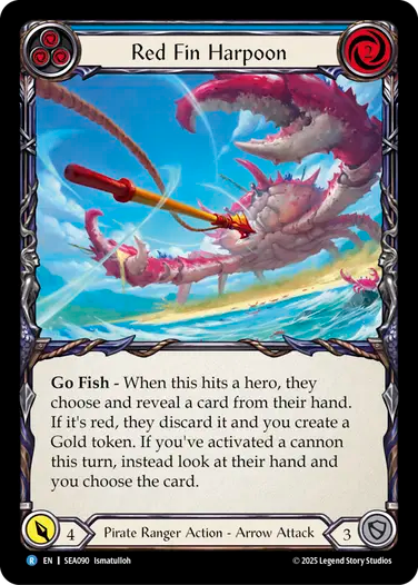 Red Fin Harpoon