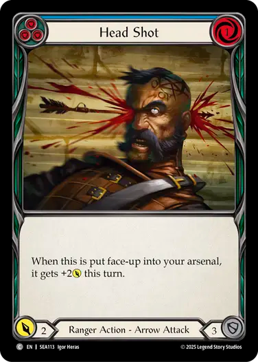 Coup de tête (bleu)