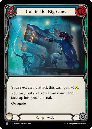 Call in the Big Guns (Blue)