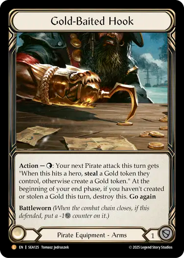 Gold-Baited Hook