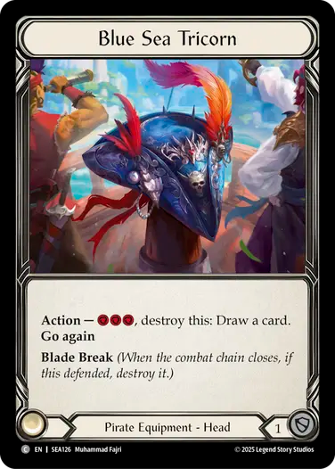 Blue Sea Tricorn