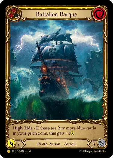 Battalion Barque (Yellow) 