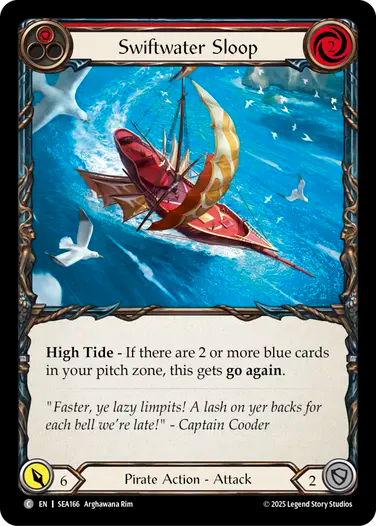 Swiftwater Sloop (Red)