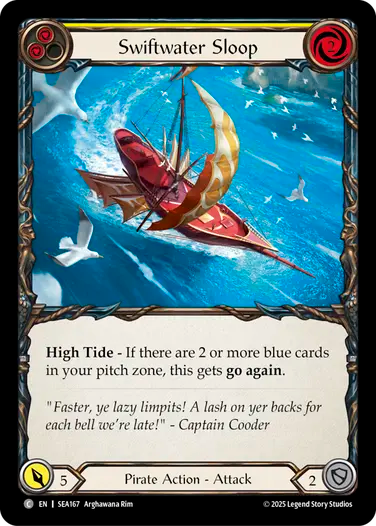 Swiftwater Sloop (Yellow)