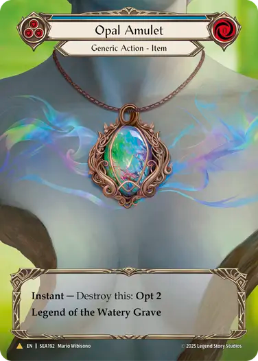 Opal Amulet 