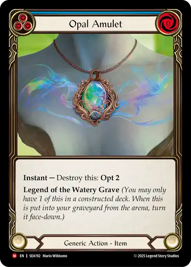 Opal Amulet