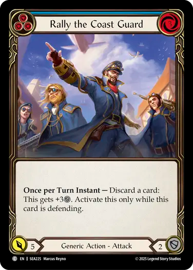 Rally the Coast Guard (Blue)