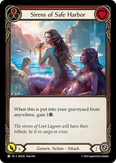 Sirens of Safe Harbor (Red)