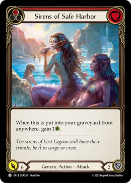 Sirens of Safe Harbor (Red)
