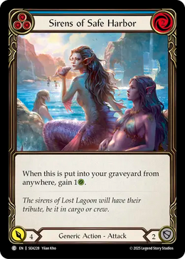 Sirens of Safe Harbor (Blue)