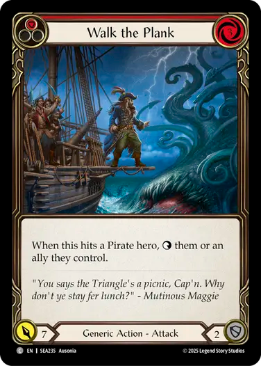 Walk the Plank (Red)