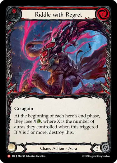 Riddle with Regret