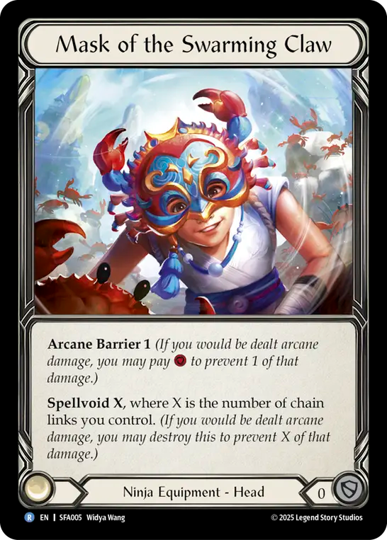 Mask of the Swarming Claw