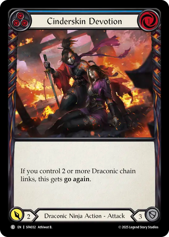 Cinderskin Devotion (Blue)