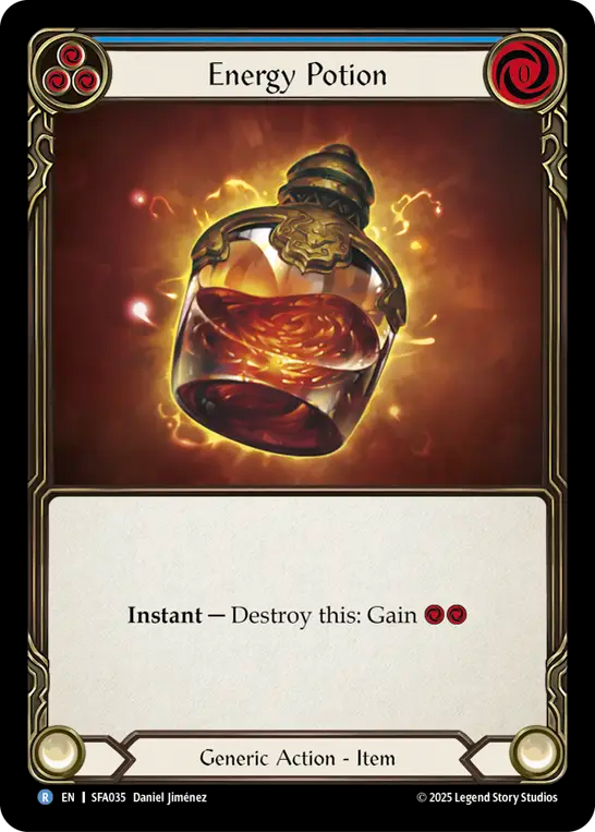 Energy Potion (Blue)