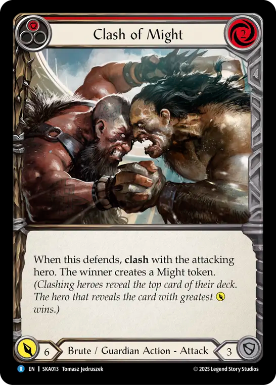 Clash of Might (Red)