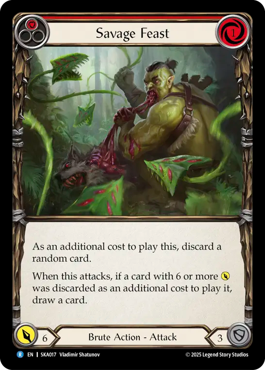 Savage Feast (Red)