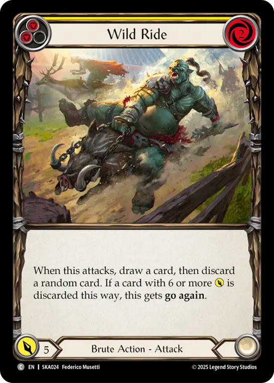 Wild Ride (Yellow)