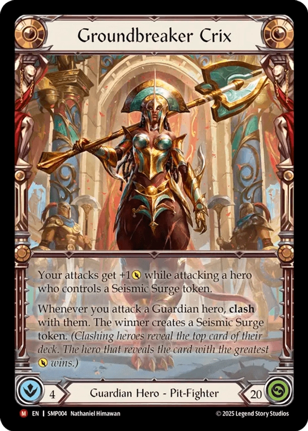 Groundbreaker Crix