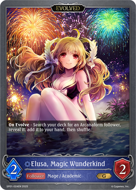 Elusa, Magic Wunderkind (Evolved)