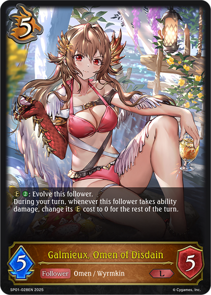 Galmieux, Omen of Disdain