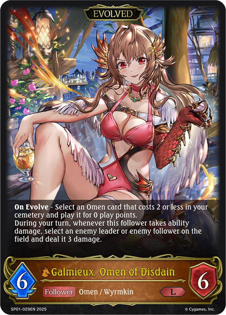 Galmieux, Omen of Disdain (Evolved)