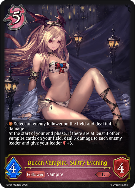 Queen Vampire, Sultry Evening