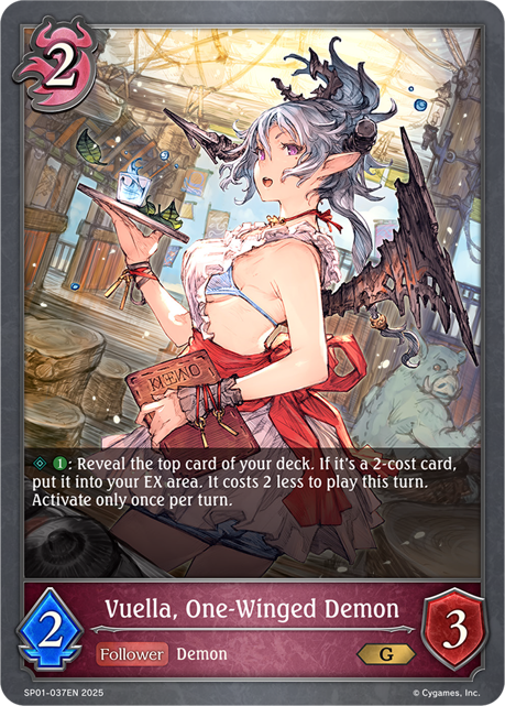 Vuella, One-Winged Demon