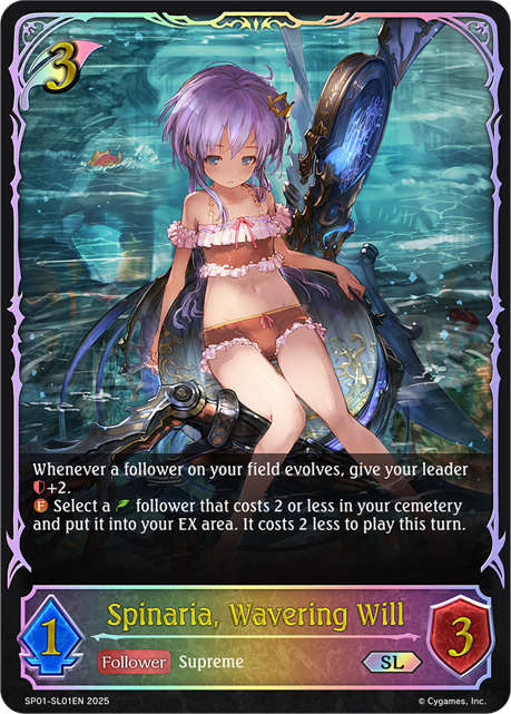 Spinaria, Wavering Will 