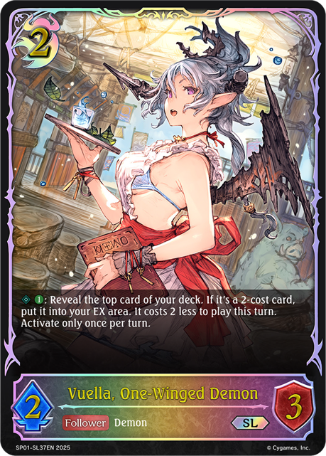 Vuella, One-Winged Demon 