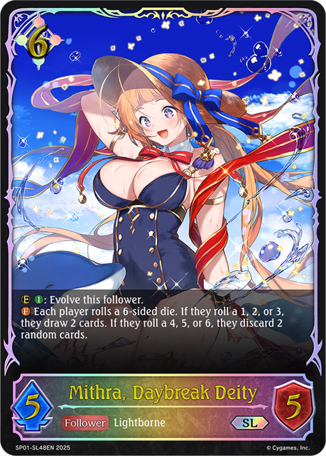 Mithra, Daybreak Deity 