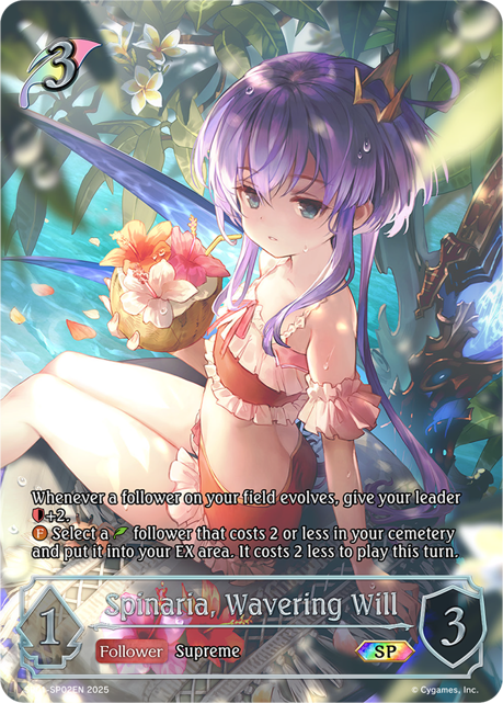 Spinaria, Wavering Will  (SP02EN)