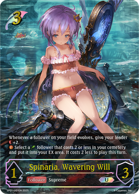 Spinaria, Wavering Will 
