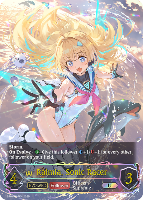 Ralmia, Sonic Racer (Evolved) 