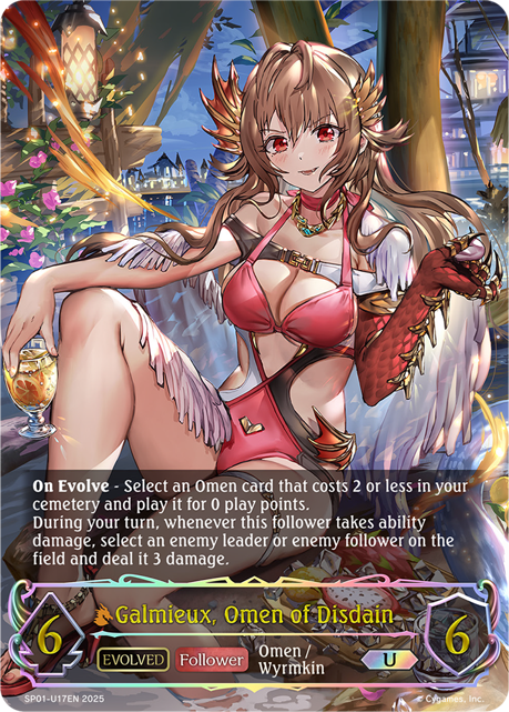Galmieux, Omen of Disdain (Evolved) 