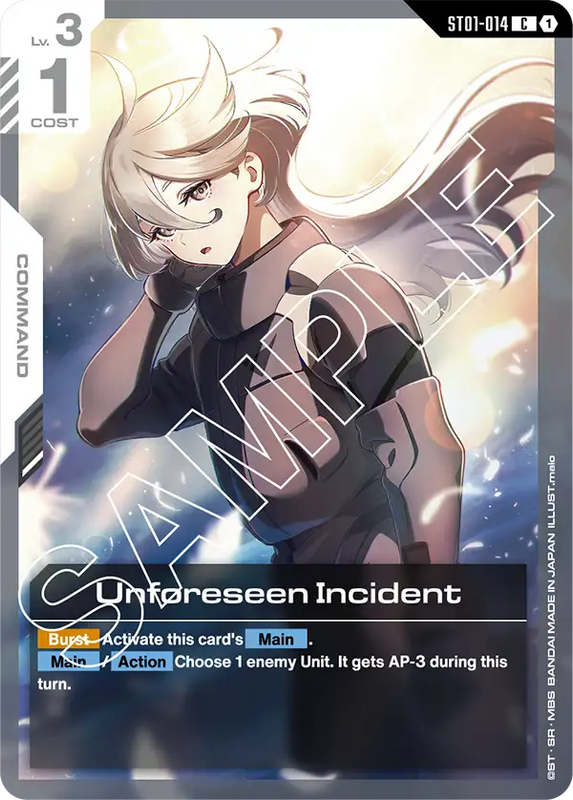 Unforeseen Incident