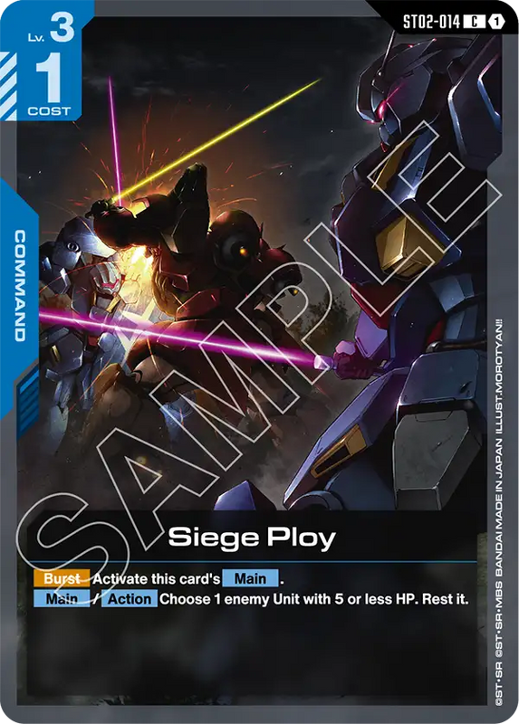 Siege Ploy ST02-014