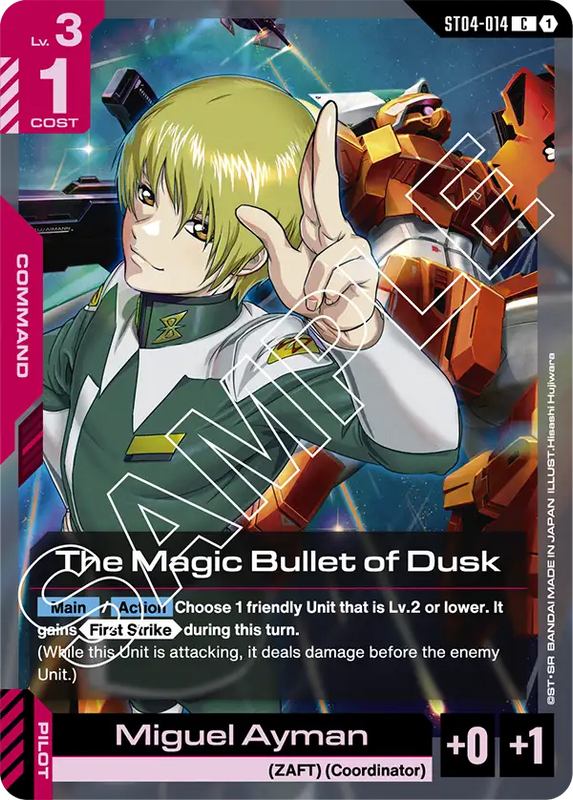 The Magic Bullet of Dusk