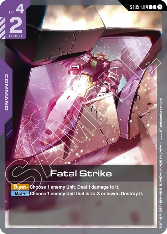 Fatal Strike ST05-014