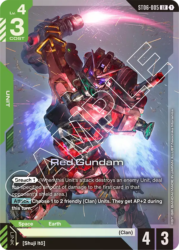 Red Gundam ST06-005