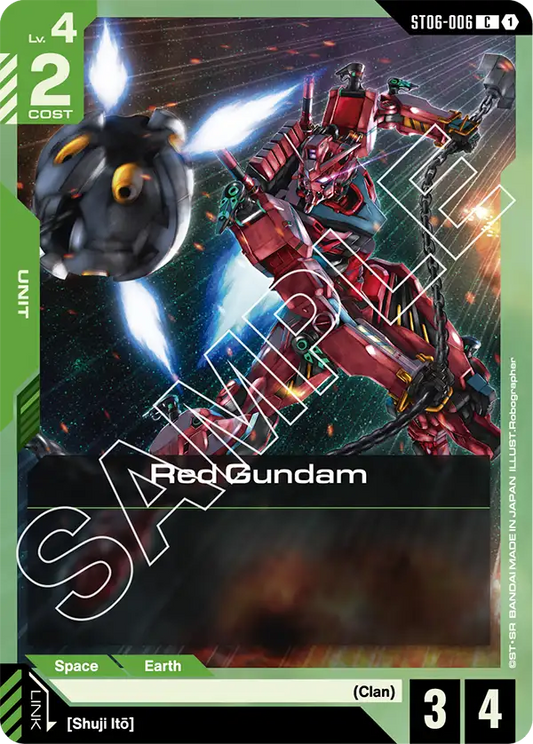 Red Gundam ST06-006