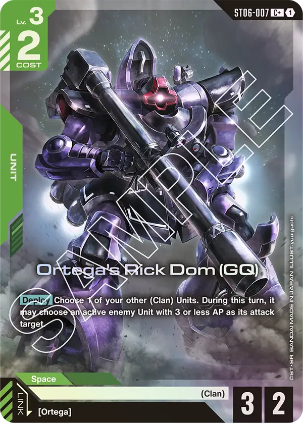 Ortegas Rick Dom GQ ST06-007